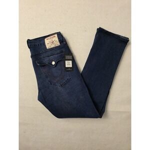 True Religion Ricky SN FlapStraight  Style 700642 Medium Rustic Barn Wash 34x32